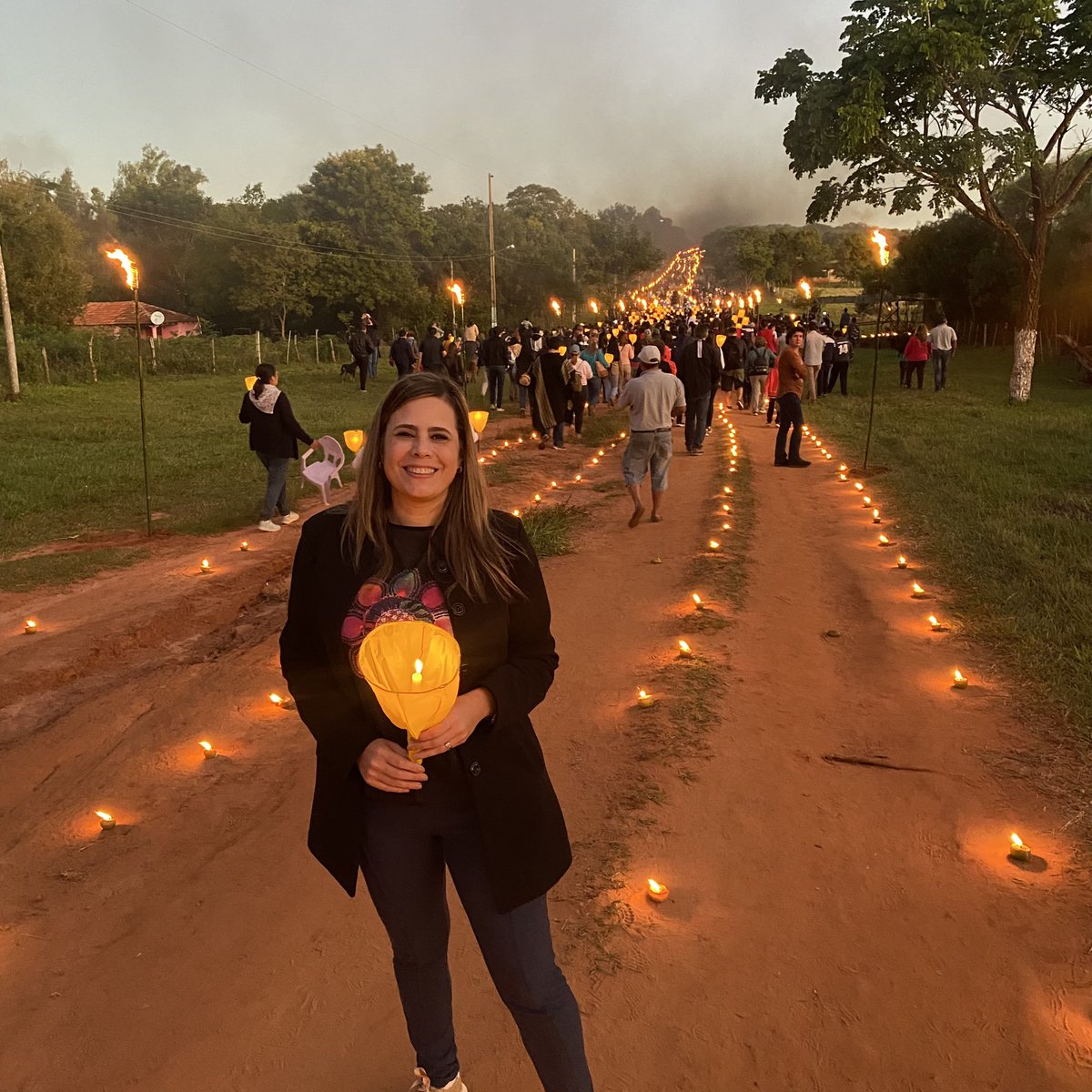 La belleza de nuestras tradiciones. #Tanarandy 🕯🔥🇵🇾