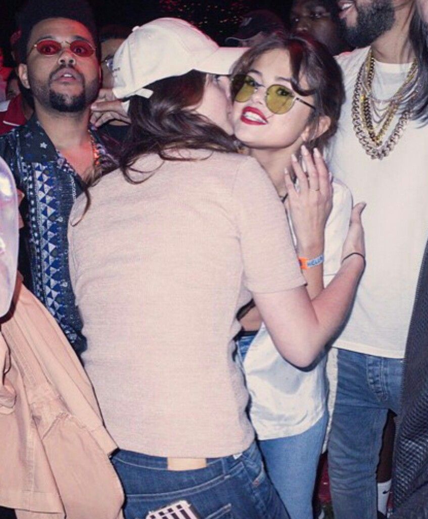 Lana Del Rey and Selena Gomez at Coachella