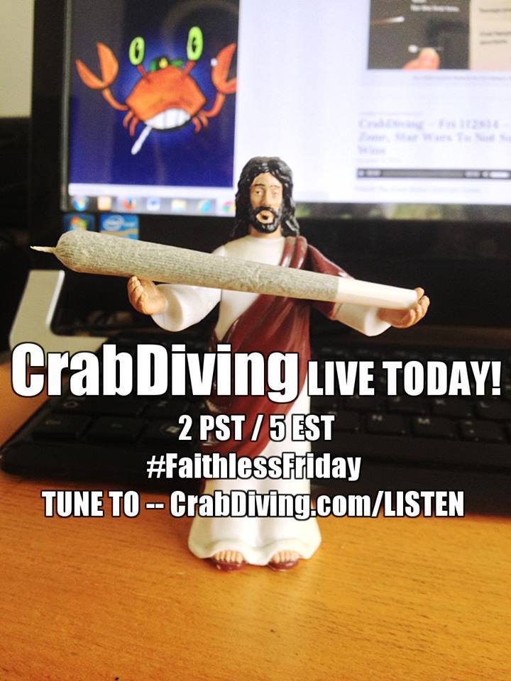 CrabDiving's tweet photo. FAITHLESS EFFING FRIDAY IS LIVE RIGHT NOW!
WE ARE LIVE TODAY!
LISTEN ---> https://t.co/wEwGX7gMwq
#GOP #news #politics #voteblue #faithlessfriday #Florida #pandemic #ganja #weed https://t.co/1SuiVOTYR0