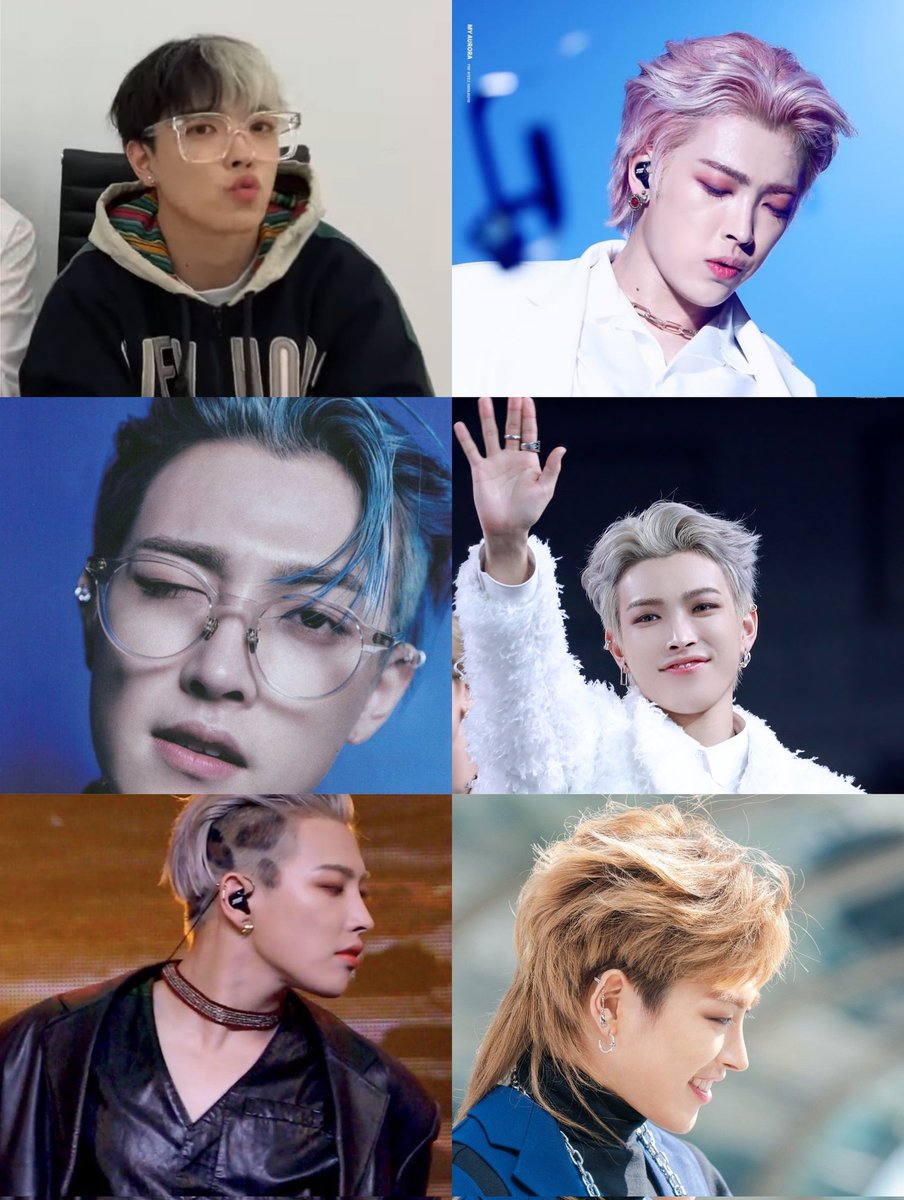 HJOONGLOOKS's tweet photo. hongjoong is a literal icon when it comes to hair color and styles https://t.co/Y7UPmFfJl7