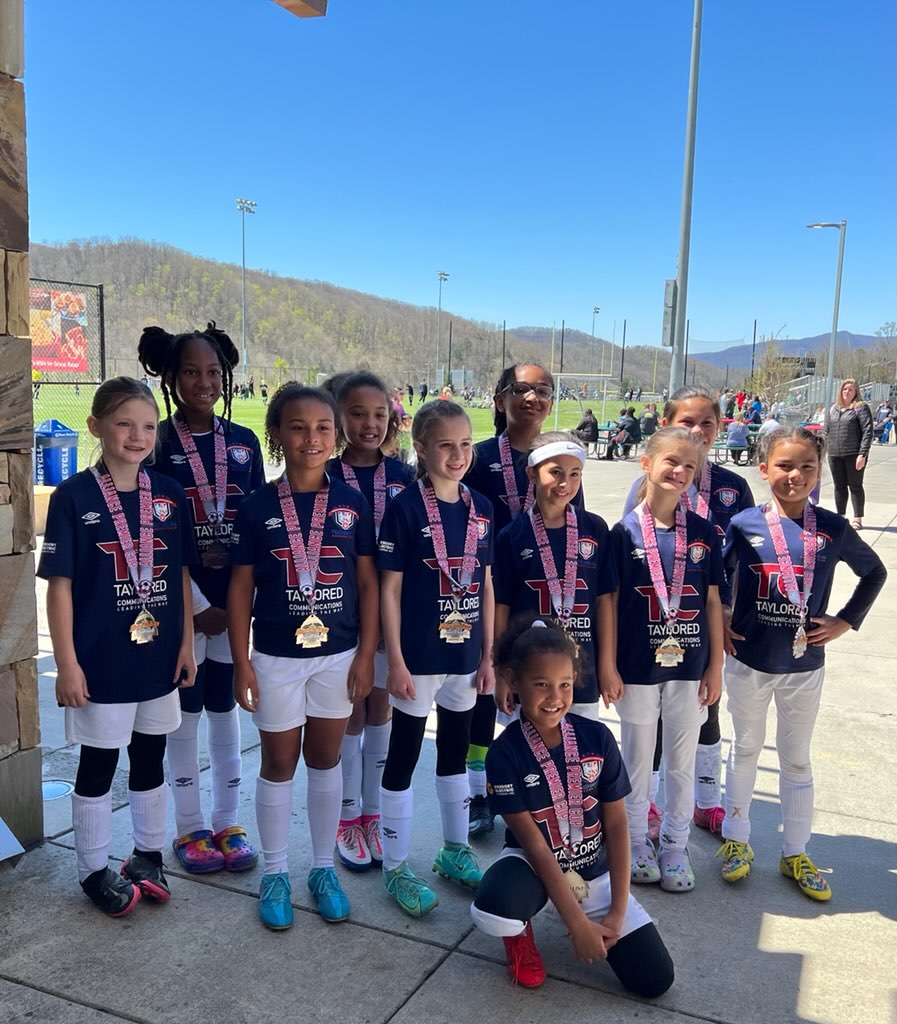 TechSoccerClub's tweet photo. Congrats to our U10 girls for finishing 2nd this past weekend at the Alliance Premier Cup in Gatlinburg, Tennessee!
#UsWeTSC
@FCAlliance1 https://t.co/wNNhkqDhtu