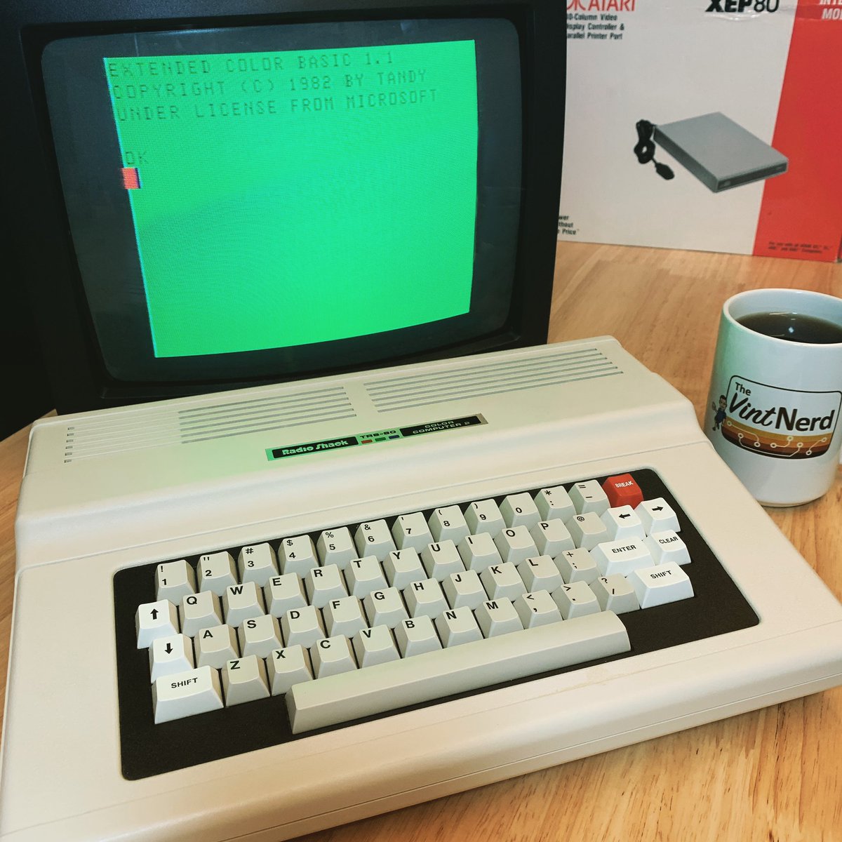 thevintnerd's tweet photo. New addition to the studio! I think the first mod will be better video output. 🤔
#CoCo2 #Tandy #RadioShack #TRS80 #TRS80ColorComputer #retrohandhelds #retrogaming #thevintnerd https://t.co/X92n8w3h3u