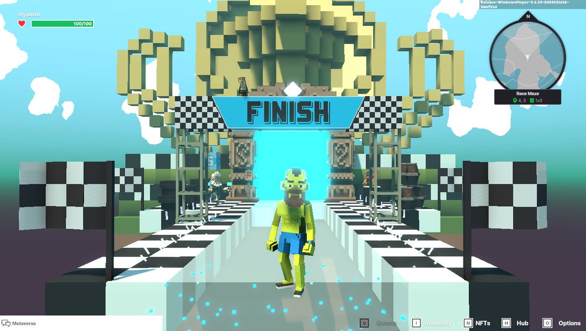 rryuen1's tweet photo. #Sandbox #Metaverse #NFT #RaceMazeChallenge https://t.co/xOJy6qjjgb