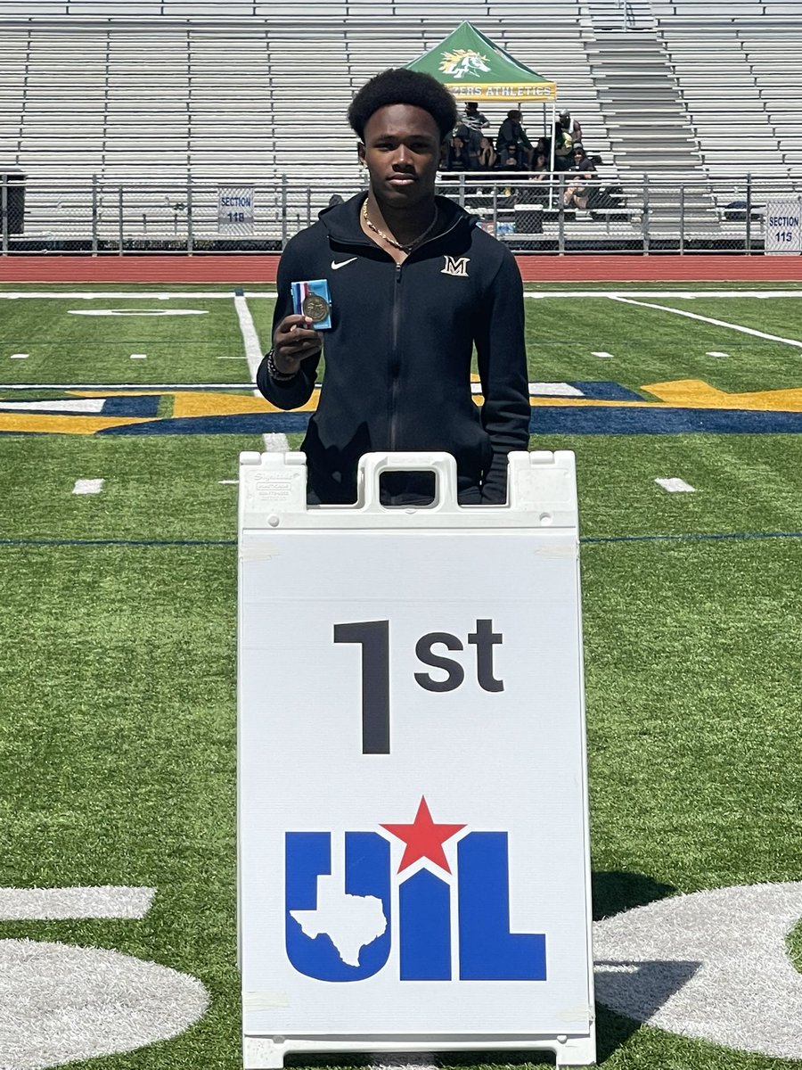 District ✅ 
1st place for triple jump
1st place for long jump