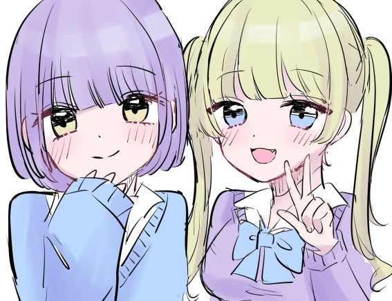 趣味全開のラクガキ百合です

 #春の創作クラスタフォロー祭り
#絵柄が好みって人にフォローされたい