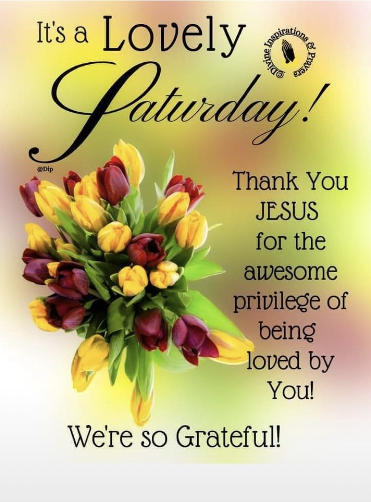 May the blessings of our #LordandSavior be with you always. #Grateful 🌷🌸🌺💕