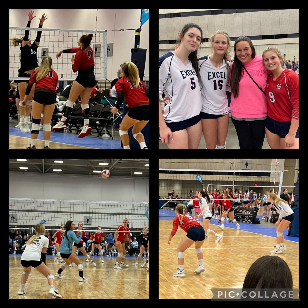 argyleeaglevb's tweet photo. Such a great day getting to see so many Argyle Volleyball athletes competing with their club teams at Lonestar! So proud of the work and effort they are putting in to get better during the off-season! ❤️🖤🦅 https://t.co/mij0ii1kNM