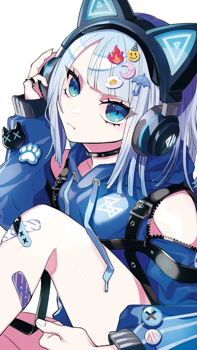猫耳ヘッドホンガール | TSCR #pixiv https://t.co/Fl18tU6Llc 