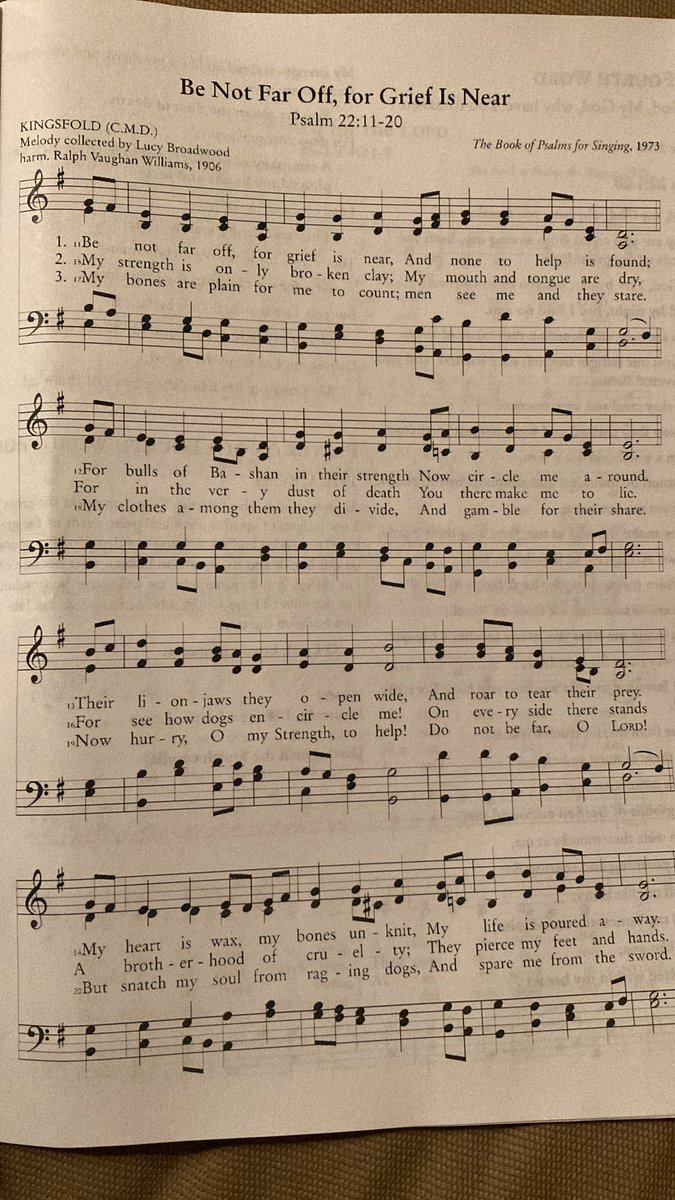 MystereedSaysHi's tweet photo. As we were singing Be Not Far Off, for Grief Is Near (Psalm 22:11-20) in tonight’s Tenebrae Service and got to the line, “My heart is wax, my bones unknit…” the smell of smoldering candles wafted to our row. That’s it. #GoodFriday https://t.co/eWPP4XYqGI