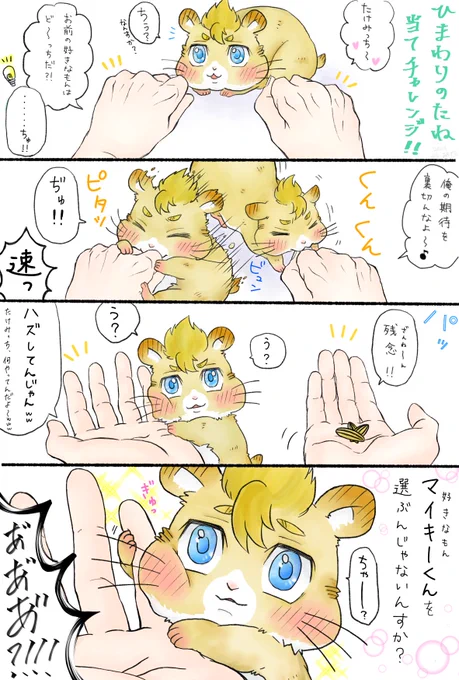 マイ武
ハムスターたけみっち
とにかくマイキーくんが大好きなんです。 