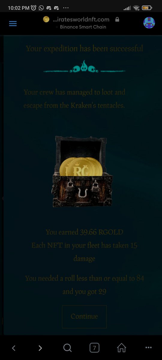 jaglazer's tweet photo. @PiratesWorldNFT @Rgold Triplete yeahhh!!! ♥️🔥🏴‍☠️🏝️🏴‍☠️ https://t.co/dZ8Fs1Smf0