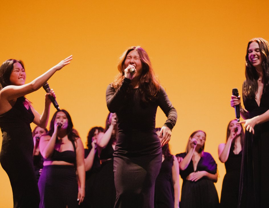 Our 40th Anniversary Spring Concert was one we'll never forget.

To our Seniors: Grace, Natalie, Elli, and Everette, thank you. You have filled this group with so much love and we can't express enough gratitude for being able to share the stage with you, one last time.