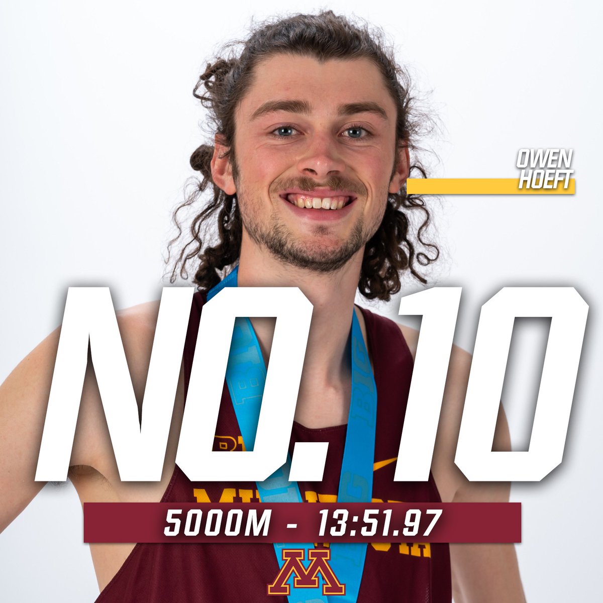 Our 5K outdoor record book was DESTROYED this weekend! 🤯🤯🤯🤯🤯

#ncaaTF | #Gophers
