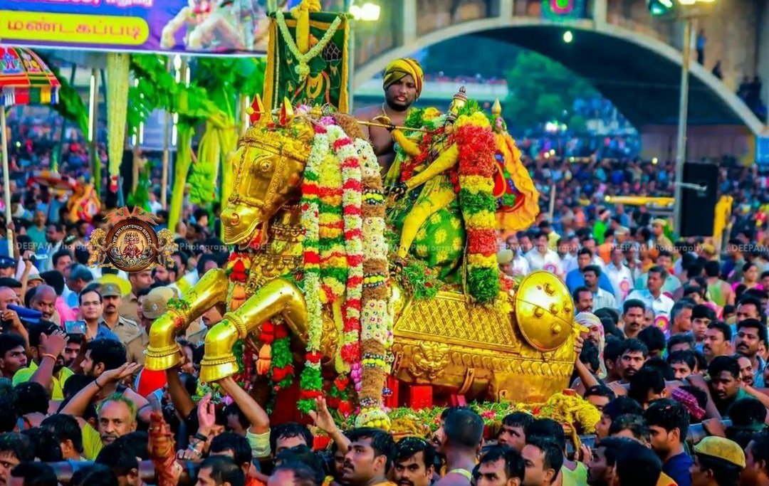 TheSixface's tweet photo. #alagae #MaduraiChithiraiFestival2022  #Madurai #maduraichithiraithiruvizha https://t.co/SbTnBBp8lR