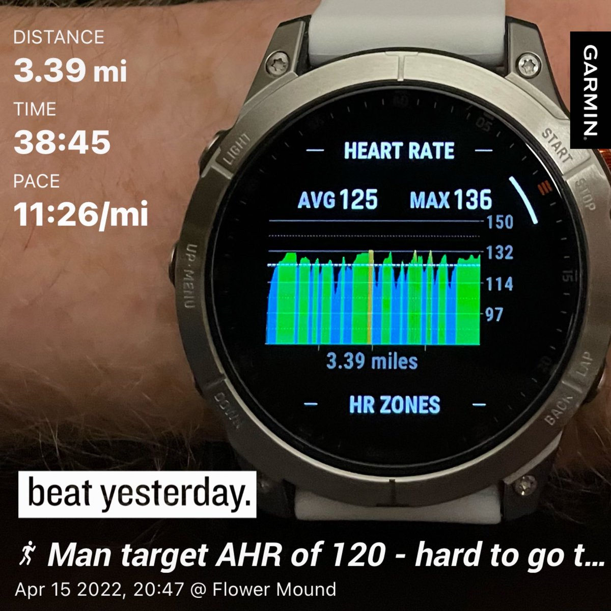 nrosser's tweet photo. #beatyesterday #garmin Target HR of 120 is hard to go that slow, even w the big lumbering dog behind me…. ☁️ @AltraRunning @Garmin @GarminFitness @GarminOutdoor #epixgen2 #leagueofgarmin #garminmusic https://t.co/Fq18BlOR8Q