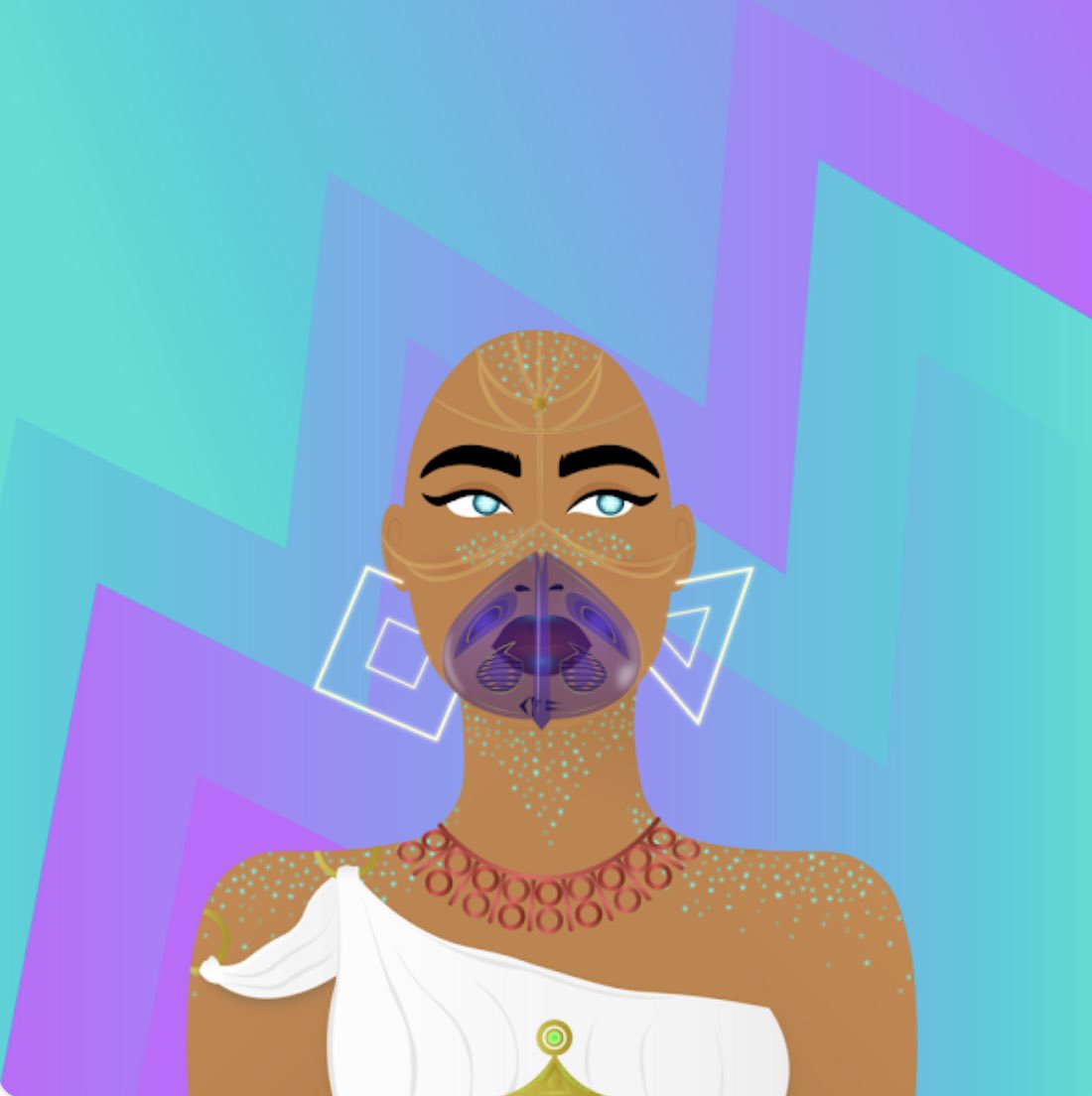 Long weekend vibes - time to reveal my other #WoWG - got her in mint and am part of the Bald and Bold xo 
(Rarity be a thing x) 

#NFTcommunitiy #nfts #nft #WomenInNFT #WOMENINCRYPTO #WoWG #WoW