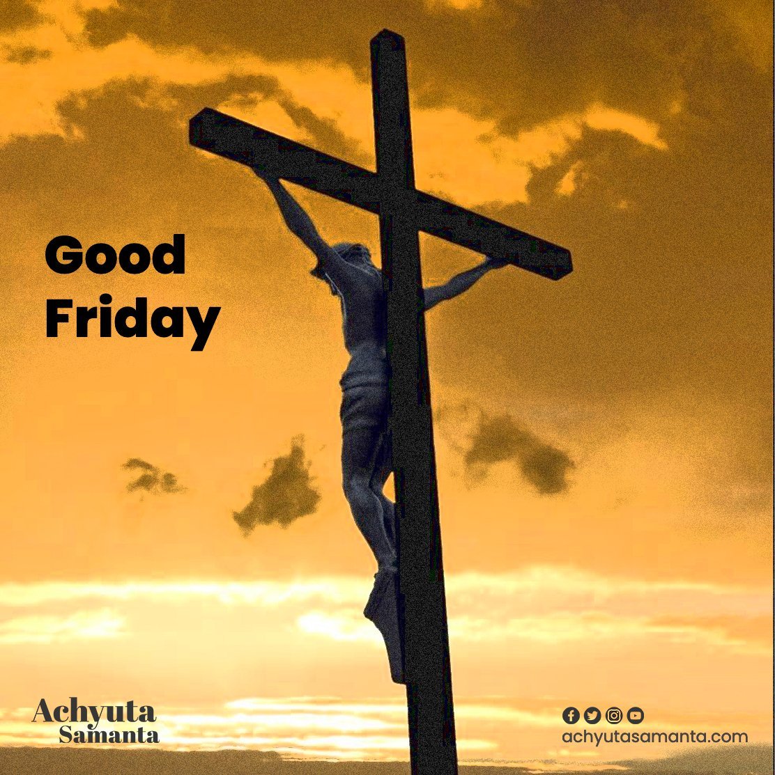 a53002586's tweet photo. Today, Christians around the world observe Good Friday and look forward to the joy of Easter Sunday. I wish everyone observing this occasion a peaceful day of prayer.
#GoodFriday https://t.co/8k3ogRUHhM