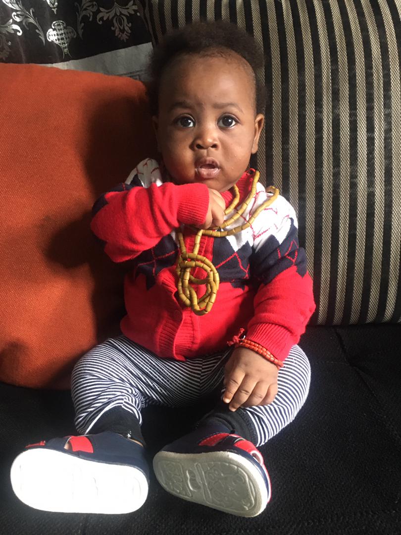 aminujohnson's tweet photo. The king of the boys 💙❤️ https://t.co/qdAp6VIInl