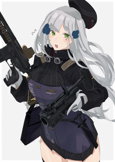 過去絵ですが #416の日 #ドルフロ #少女前線 #少女前线 #소녀전선 #GirlsFrontline #ドールズフロントライン 