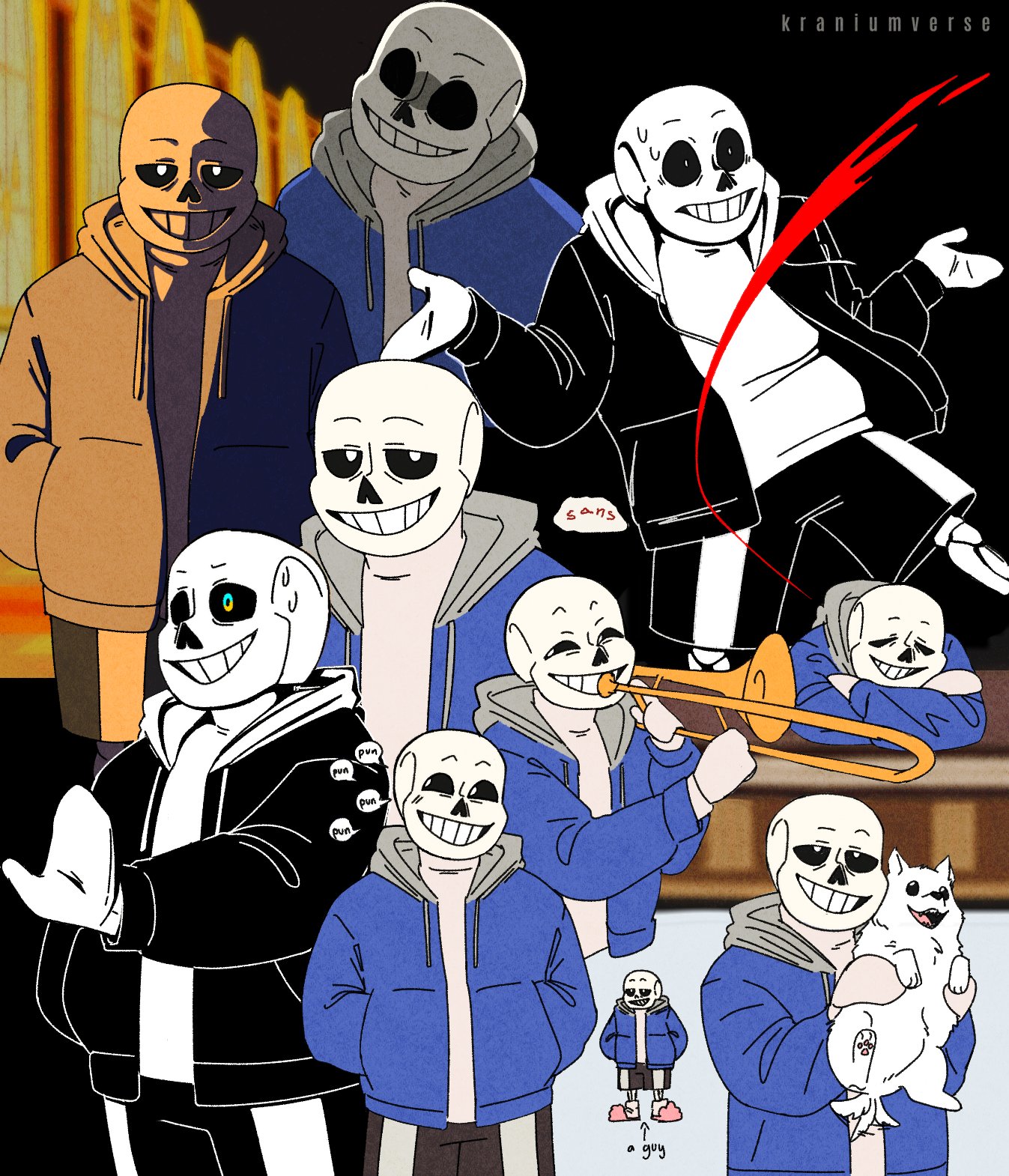 Every Sans AU (Part 3) 