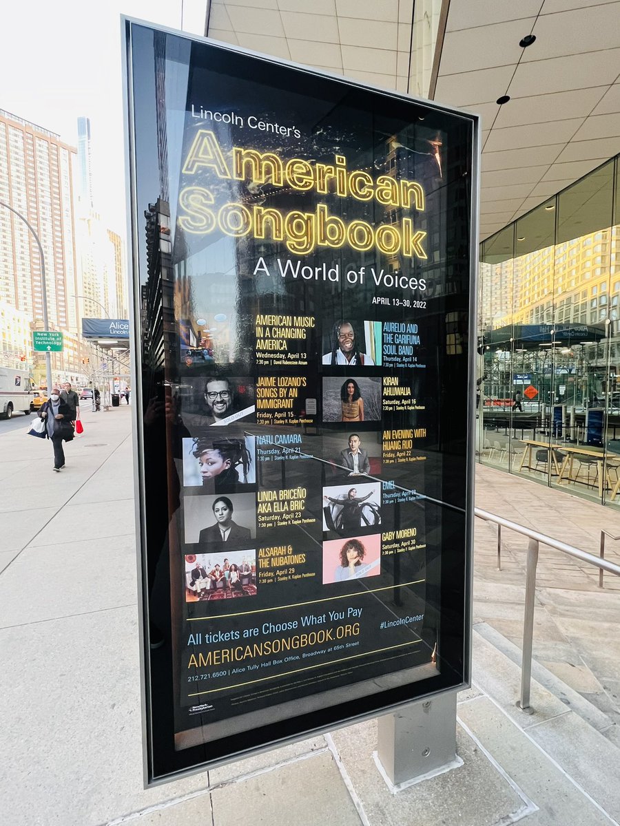 JordanParker3's tweet photo. Tonight I had the pleasure of seeing Songs By an Immigrant by @jaimelozano at Lincoln Center!! Such an amazing show!! (🧵 3/3)
@FlowCuenca @martinezmau #AndreaBurns @EdenEspinosa #JavierIgnacio @LincolnCenter #AmericanSongbook https://t.co/MTxluhPmfg