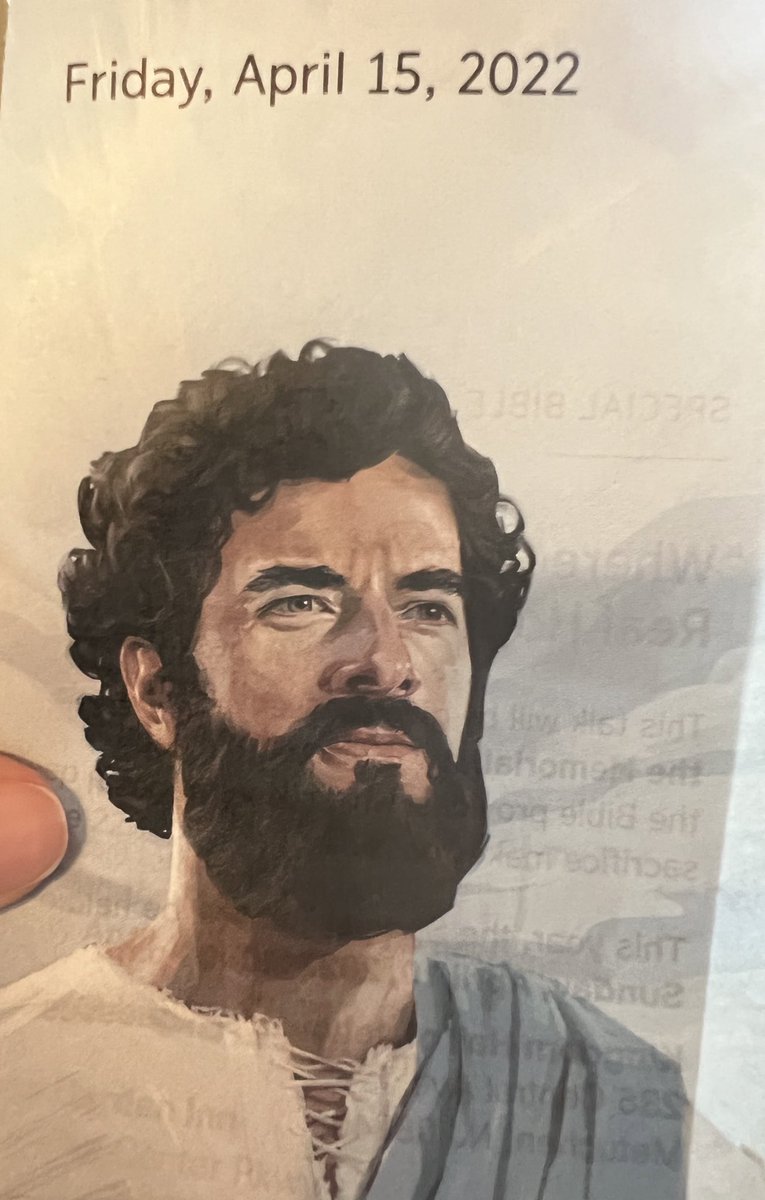 This Jesus looks a lot like <a href="/tomhanks/">Tom Hanks</a>