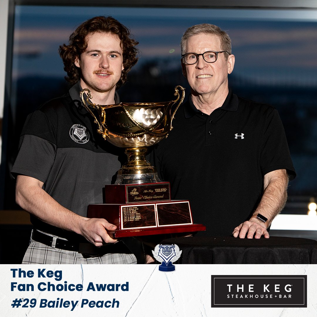 He came from the East Coast and stole our hearts this season, @baileypeach wins <a href="/TheKeg/">The Keg</a> Fan Choice Award!

#ReturnOfTheRoar