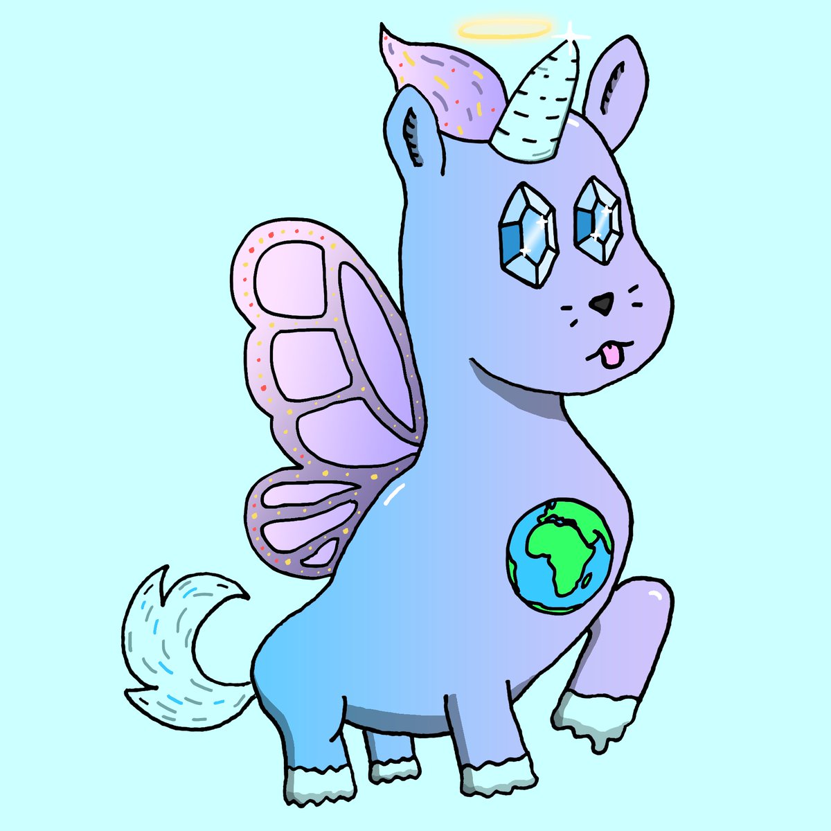 UnicornPartyNFT's tweet photo. Introducing bounty traits💰

Hit the jackpot by minting diamond eyes and immediately win some ETH 💎👀

More trait bounties incoming..

#UPTreasureHunt #NFT #nftart https://t.co/AxCg0QaveT