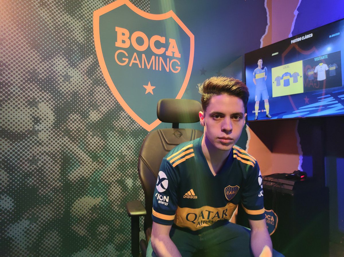 La facha de <a href="/NicoEspinosa1x/">Nico Espinosa 🇦🇷</a> 😍

#VamosBoca 👊 <a href="/genotypechairs/">Genotype Chairs Argentina</a>