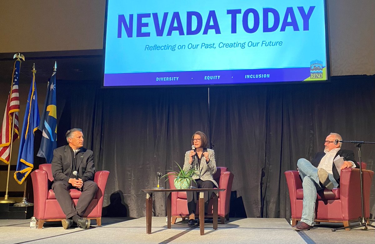 pernaut's tweet photo. It was my honor to spend yesterday afternoon discussing such an important topic with two of my favorite people.  Thank you to the City of Reno for the opportunity. @Pres_Sandoval @SenCortezMasto. #LoveNevada https://t.co/nMJOeyfGvM