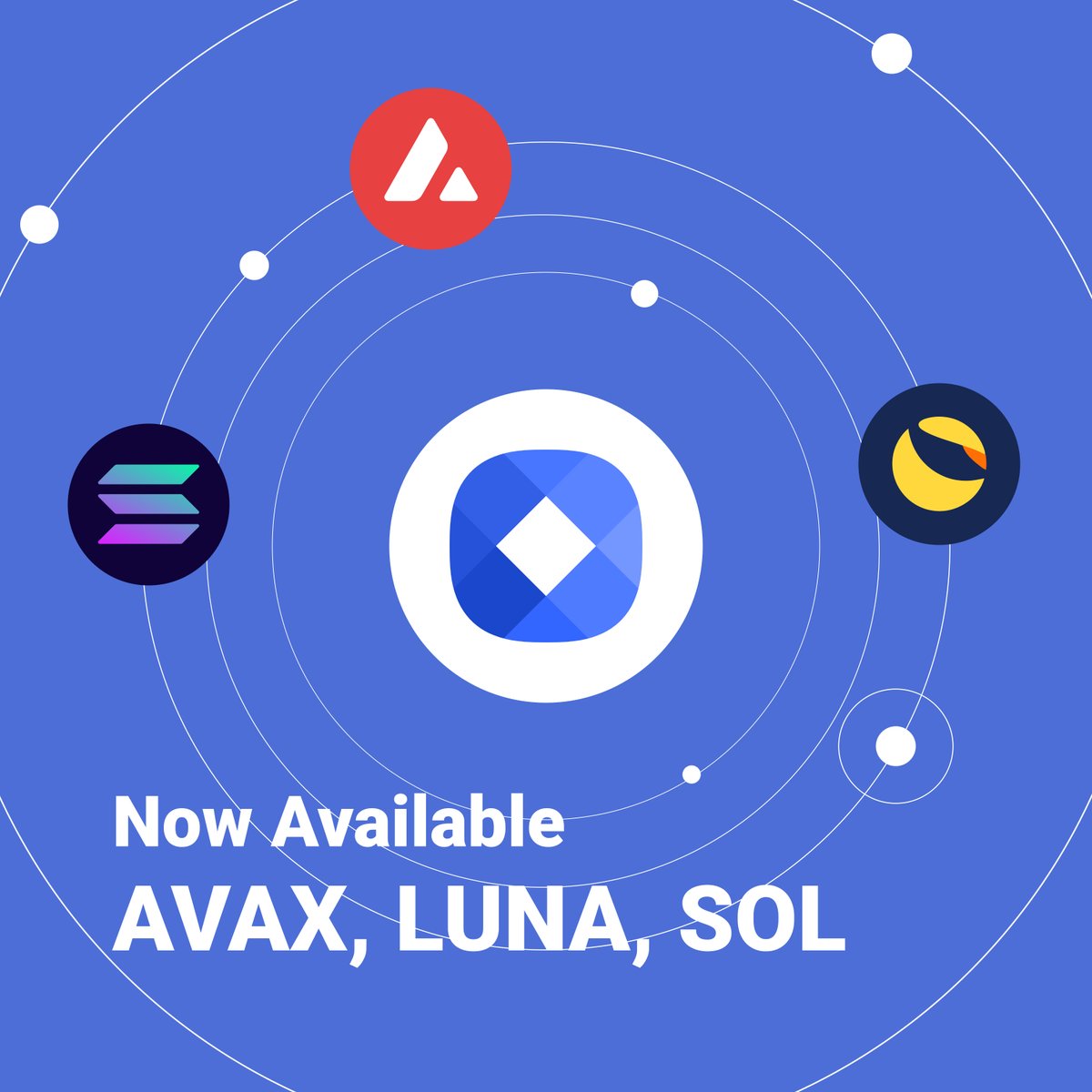 Dime_Fi's tweet photo. One of the most common requests we receive from our members is to be able to trade more assets on our platform. That’s why we’re excited to announce that we’re listing three new tokens for trading today: Solana (SOL), Terra (LUNA), and Avalanche (AVAX). https://t.co/rUO2WM9NeC