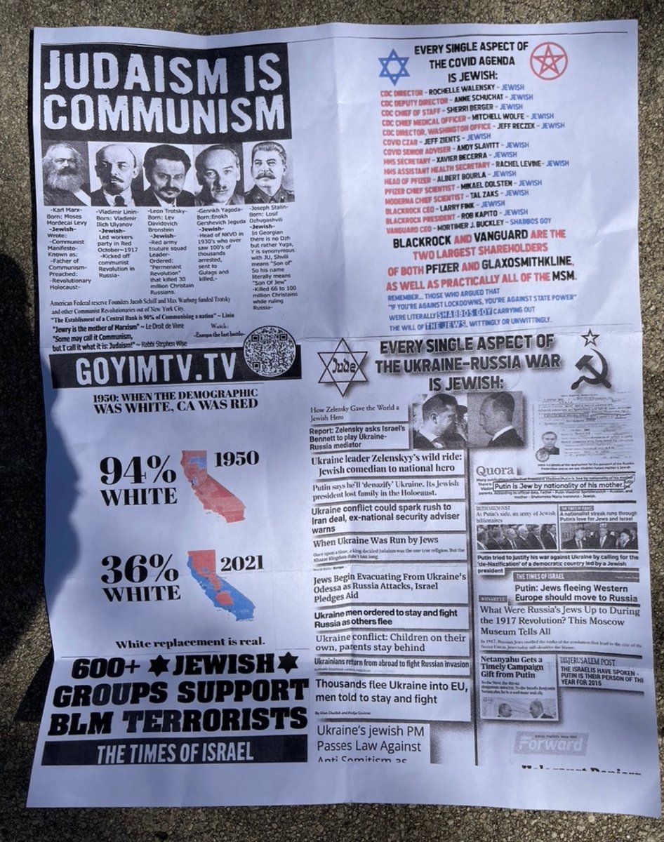 I never want to have to make a post like this, especially on the eve of one of our most sacred Jewish holidays, but this is a matter of public safety. Earlier today, residents in Westwood, in my neighborhood, found shocking and offensive antisemitic propaganda delivered...