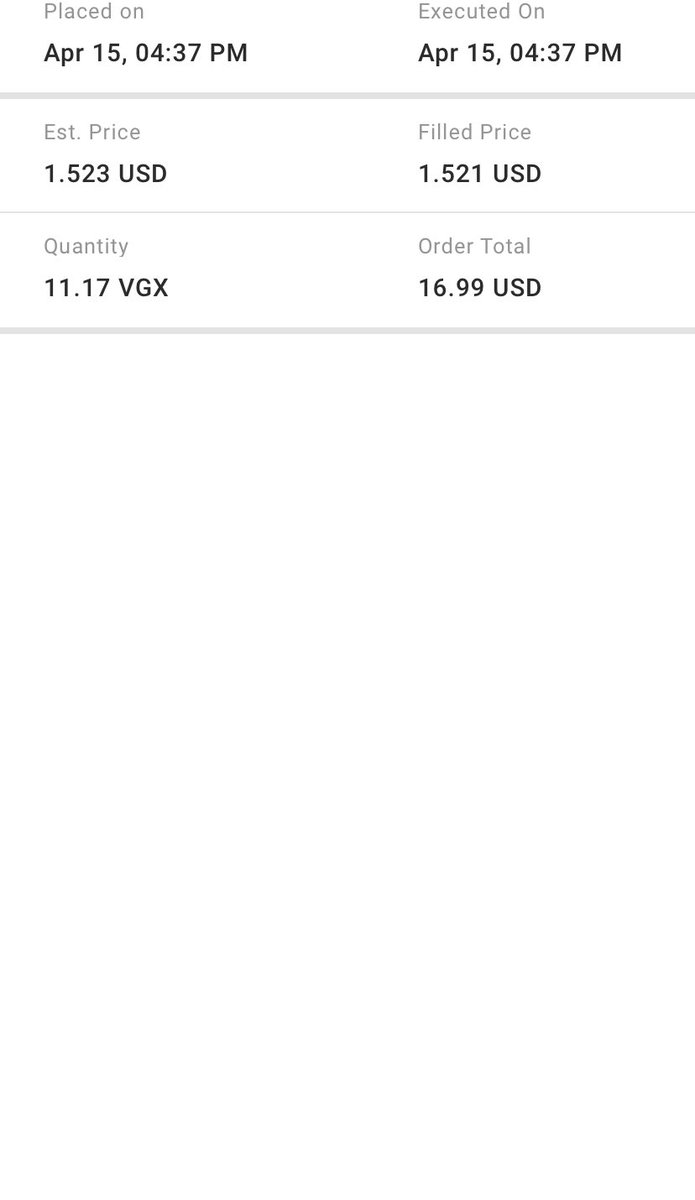 Mr_Fantastic66's tweet photo. My weekly #Getupside cash back #VGX buy for $17. https://t.co/McDwO0nziU