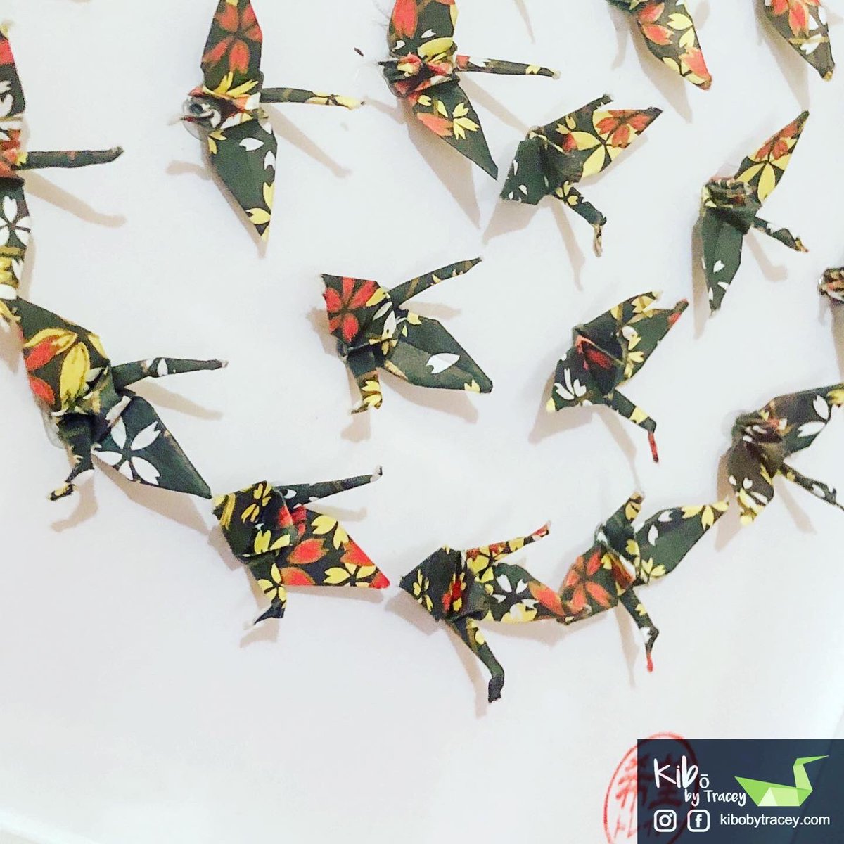 aussiestorm65's tweet photo. My latest creation - another Circle of Hope, Kibō no wa. Approx 25cm x 25cm in size with 28 origami cranes. 

#kibōbytracey #aussiestorm65 #Origami #折り紙 #handfolded #handmade #Geelong https://t.co/kZvDE6P3fs