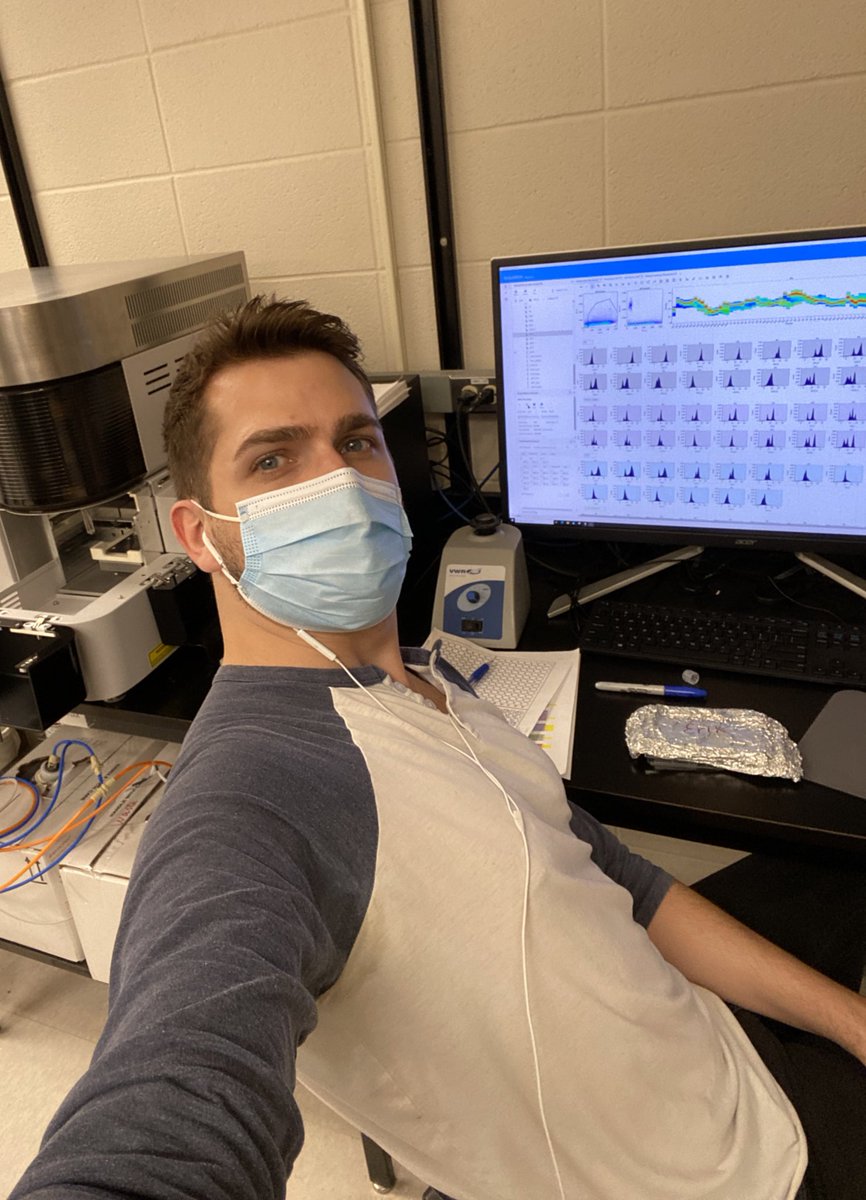 erikvtb's tweet photo. When you have to come to the lab on a Good Friday but can barely read your samples. After 6h to read only half my tubes, decided to go home, have a bottle of wine, and come back tomorrow ๐ฐ #nolongweekendforthisguy #luckilyonvacationnextweek https://t.co/dpUvaTgUJ0