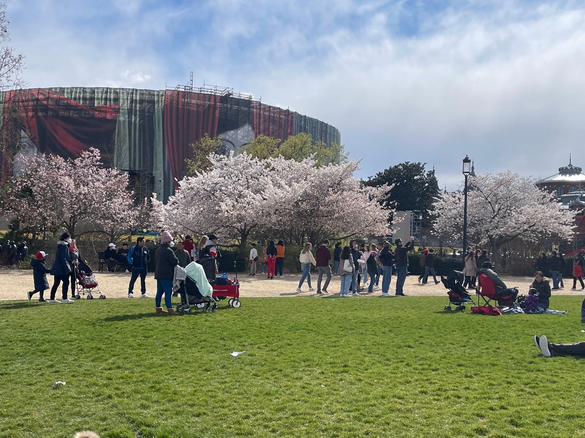 bishopfox's tweet photo. After a 15 hour flight back and a few hours of sitting at US Customs, I made it back to the USA. I flew into Washington DC to stop by #SchmooCon &amp; see some East Coast friends. Plus, I took a quick detour for the cherry blossoms that were in bloom over by the Washington Monument. https://t.co/wtUBrAKtcD