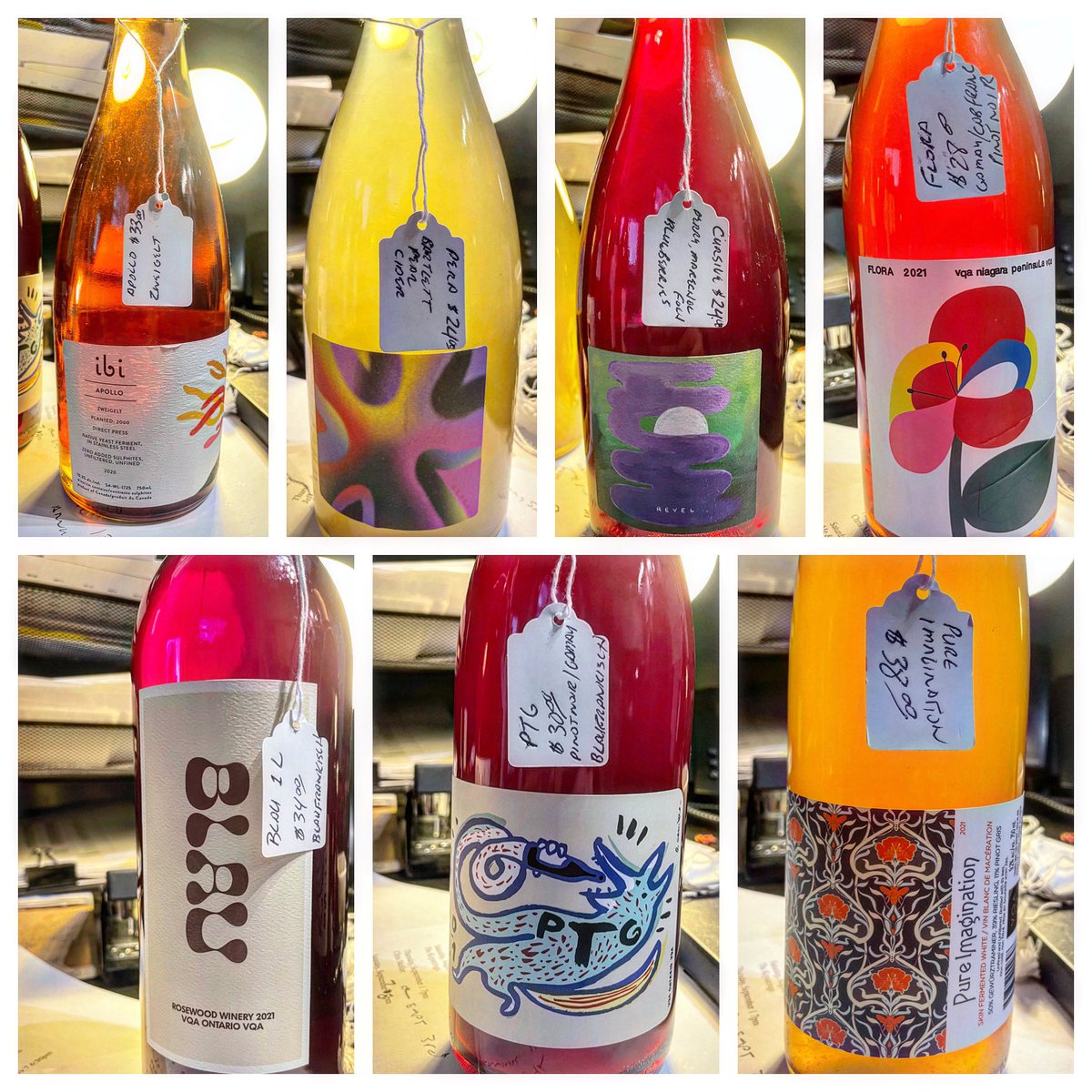 Ok so you are thinking why only cool beers?  

We got you,how about the latest released natural wines from 
@rosewoodwine <a href="/ibiwines/">ibiwines</a>  
and some super complex unfiltered ciders from @revelcider to make Easter  FUNNER! 

 U can set aside for pick up email at cheshirecatpub@gmail.com