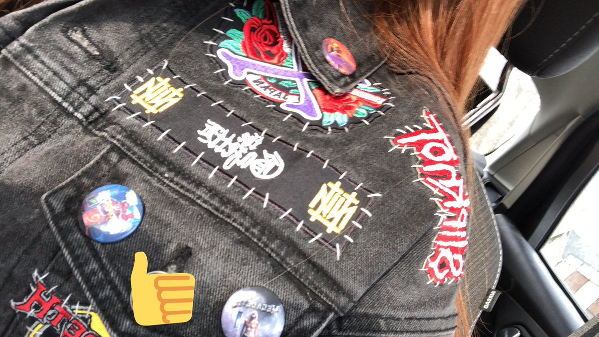 Jaimecampbell25's tweet photo. #patchjacket #slipknot #knotfest #metal https://t.co/aisJnUPFDV