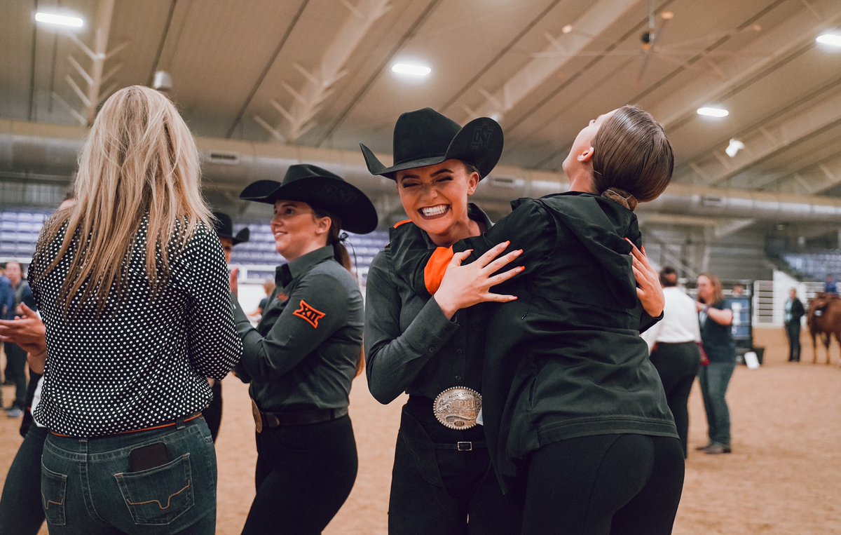 .<a href="/OSUEquestrian/">OSU Cowgirl Equestrian</a> is 𝐂𝐡𝐚𝐦𝐩𝐢𝐨𝐧𝐬𝐡𝐢𝐩 𝐁𝐨𝐮𝐧𝐝‼️

The Big 12 Champions have advanced to the NCEA National Championship 🏆🔜