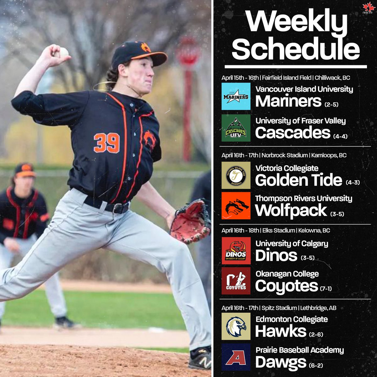 CCBaseballConf's tweet photo. Week 3, let’s go!
#CanadasLeague
Photo: (IG/asnucins) https://t.co/7VeLv4ufru