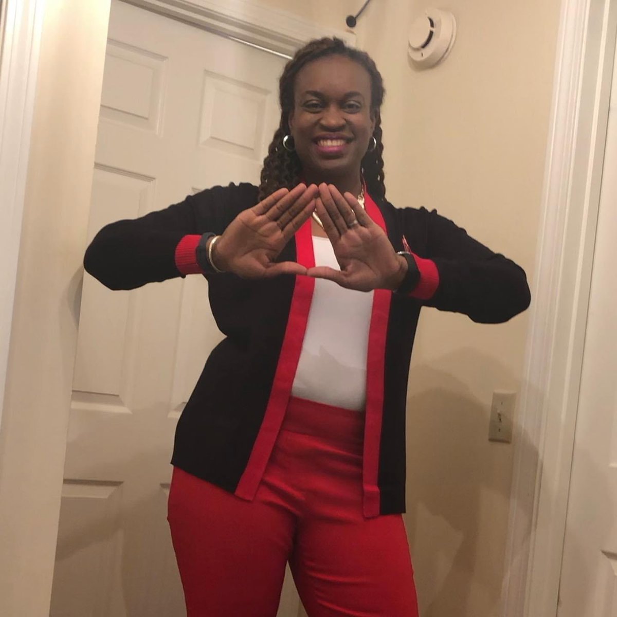 DrKKelly's tweet image. Just getting in, but I have to wish my 52 sisters a Happy Deltaversary. It's been 22 years since we became members of the best sorority there is. Here's to all of you!!! In 1-9-1-3.... Love y'all #Spring2000 #GammaLambda #53Issues #47 #M.I.A.