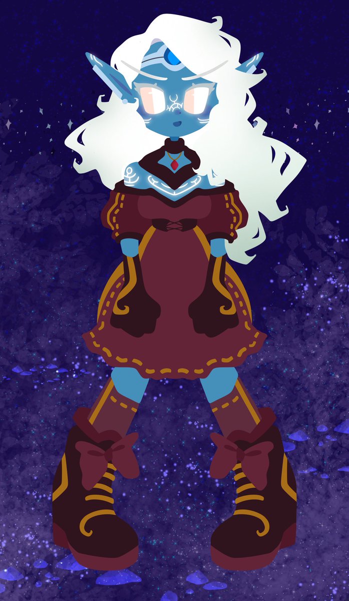 centaurware's tweet image. a recent nightborne commission 💙🍷#worldofwarcraft #warcraft #shaldorei #warcraftart