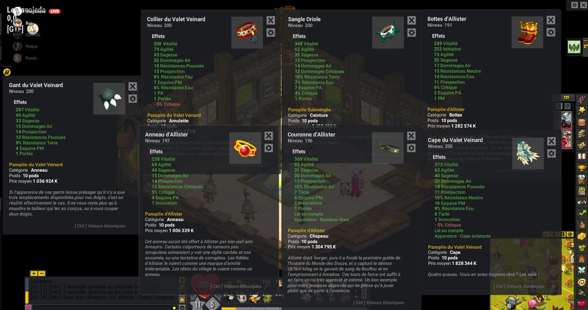 PinkyaTwitch's tweet photo. La petite pano air sur l'รฉconomie d'ingrรฉdients avec des jets de craft pas trop dรฉgueu! #dofus #nidas #iop #ecocraft https://t.co/j6hfWhbfyK