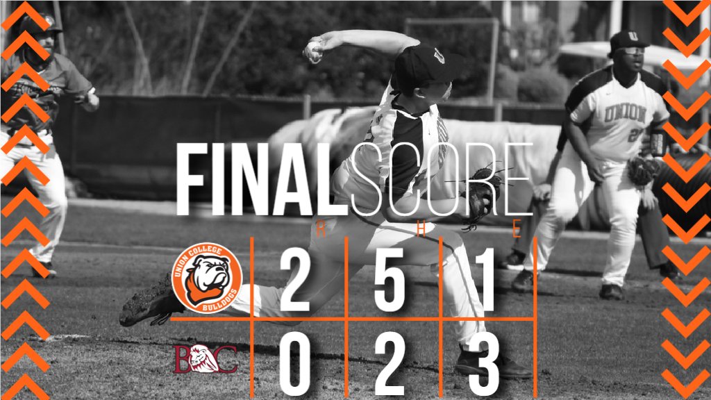 UnionBulldogs's tweet photo. Another Ben gem! Ben Cornelius allows just two hits over seven innings, striking out 10 as #UnionBaseball earns the split. Cornelius is 3-0 with an astounding 0.64 ERA in his last three starts.

#RepTheU https://t.co/RXyreN7otw