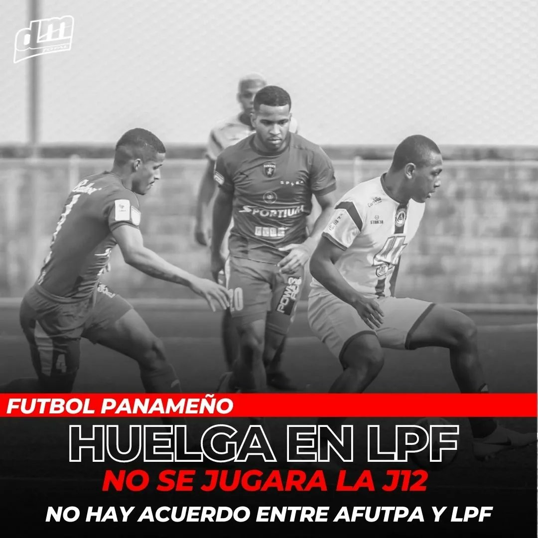 🚨SIN FIRMA NO HAY FUTBOL 
Tras horas de negociación entre la Asociación de Futbolistas, representantes de clubes
y Liga no llegan a un acuerdo sobre el convenio colectivo que busca oficializar al futbolista nacional como un trabajador.
#dmtotal

#lpf #panama