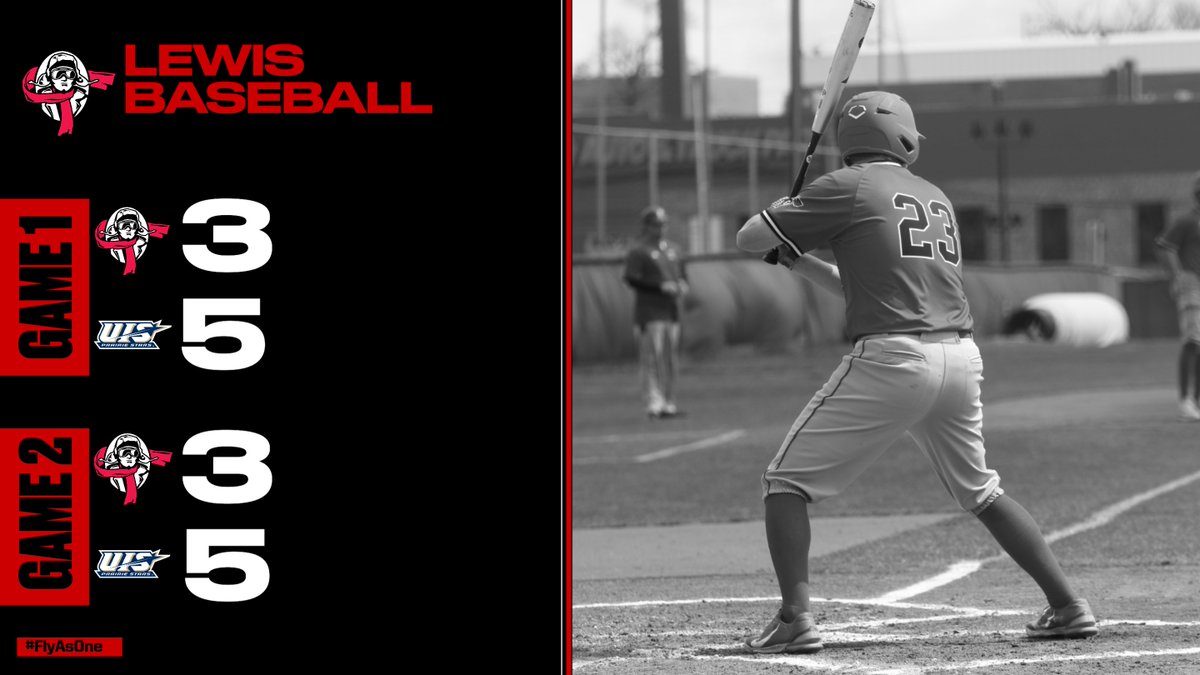LewisBaseball's tweet photo. .@LewisBaseball drops both ends of its doubleheader with UIS on Friday (April 15). Kevin Barry was 4 for 7 on the day. #GLVCbase #FlyAsOne https://t.co/WyRYMtecKJ