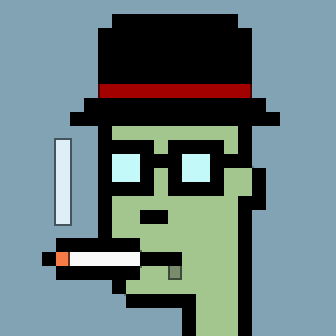 Cryptomaniac787's tweet photo. @Kipp101Chris @angismangi @Nfts0cean @TheBinanceNFT @TyredPenguins @greenCobolt @GertSrensen7 #NFTCommunity
Top of the morning to yea mate. My #NotCryptoPunk is feeling a little green today. Come check me out on #BinanceNFT. https://t.co/1hcRQkfbrW
