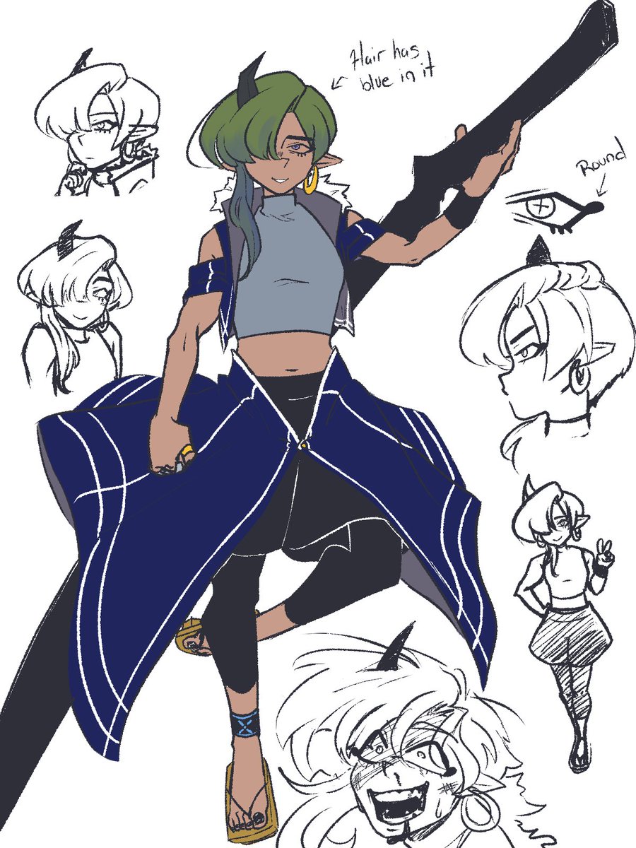 DlSiggy's tweet photo. Gave my Arknights Doctor a kid!
Their operator name is Sovereign 
They/Them https://t.co/WLs4HWUgpm
