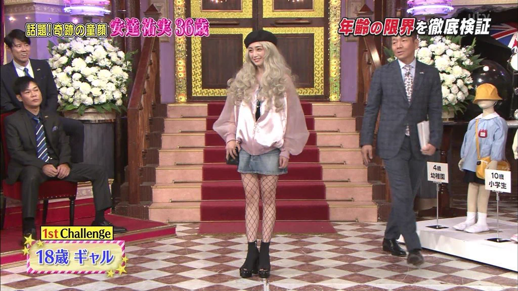 安達祐実は童顔すぎる？幼稚園児からギャルまでの格好に違和感なし。