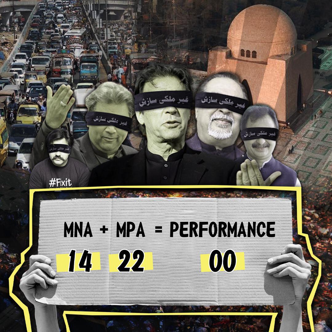 156osama's tweet photo. Karachi Response to Khan shb 
No mega project for Karachi 
#کراچی_کس_منہ_سے_آؤ_گے_عمران https://t.co/RDJMlGJvRO